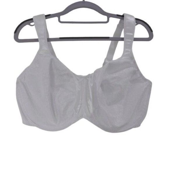 Bali Minimizer Satin Tracings Comfort Strap Underwire Bra Size 42DD White 3562 - Picture 1 of 5